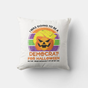 Cojín Decorativo Ir A Un Demócrata Por La Divertida Trumpkin De Hal