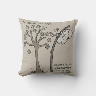 Cojín Decorativo Ir adelante e intentar