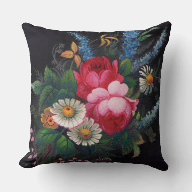 Cojín decorativo Irena Victorian Bouquet (Anverso)