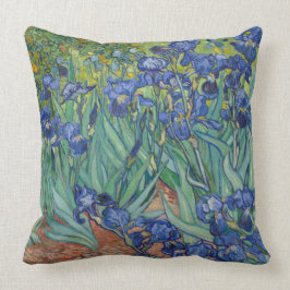 Cojín Decorativo Iris de Vincent van Gogh