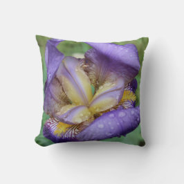 Cojín Decorativo Iris morado (Iris Germanica)