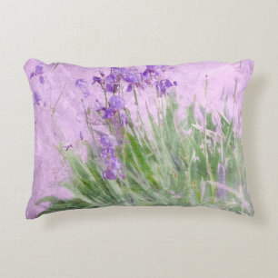 Cojín Decorativo Iris púrpuras