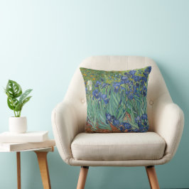 Cojín Decorativo Irises de Vincent Van Gogh