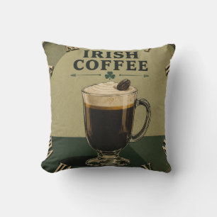 Cojín Decorativo Irish Coffee Celtic Pub Decor