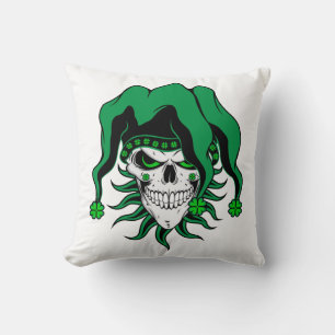 Cojín Decorativo Irish Jester Skull