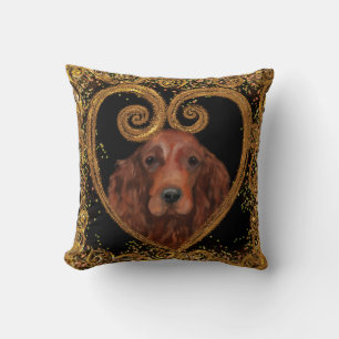 COJÍN DECORATIVO IRISH SETTER