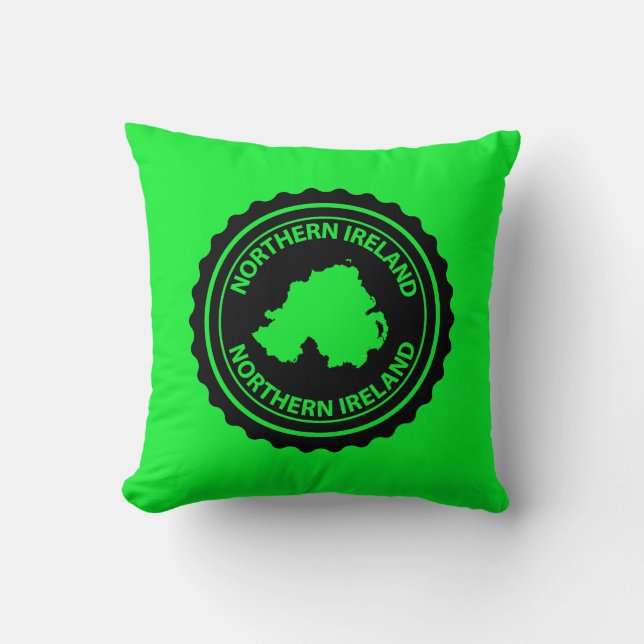 Cojín Decorativo Irlanda del Norte (Anverso)