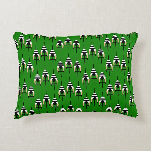 Cojín Decorativo Irlanda en bicicleta (Anverso)