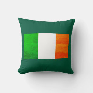 Cojín Decorativo Irlandés de nacimiento, criado en NYC - Bandera de