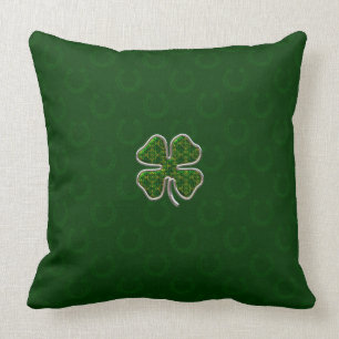 Cojín decorativo irlandés del decorador del tré