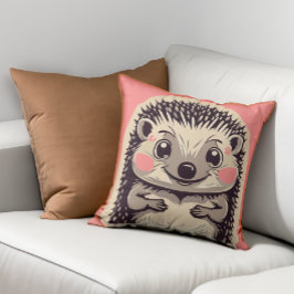 Cojín Decorativo Irresistiblemente Cute Hedgehog Hedgie