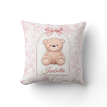 Isabella | Diseño de guardería de osito rosado per