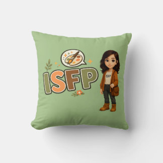 Cojín Decorativo ISFP — A Artista Livre