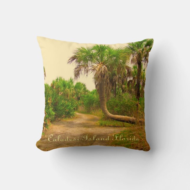 Cojín Decorativo Isla Caladesi Dunedin Fl Pillow (Anverso)