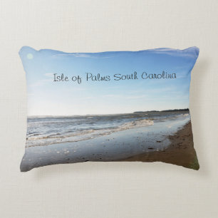Cojín Decorativo Isla de Palms Beach Sunset Carolina del Sur