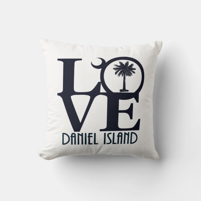 Cojín Decorativo Isla LOVE Daniel (Anverso)