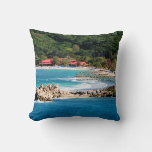 Cojín Decorativo Isla Tranquila Paraíso Labadee Haití