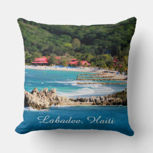 Cojín Decorativo Isla Tranquila Paraíso Labadee Haití