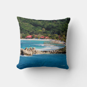 Cojín Decorativo Isla Tranquila Paraíso Labadee Haití