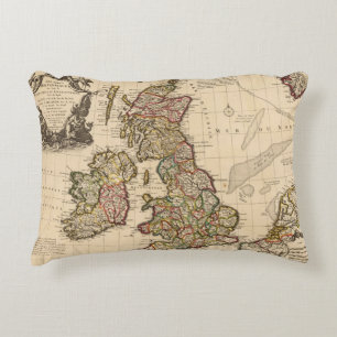 Cojín Decorativo Islas británicas, Inglaterra, Irlanda