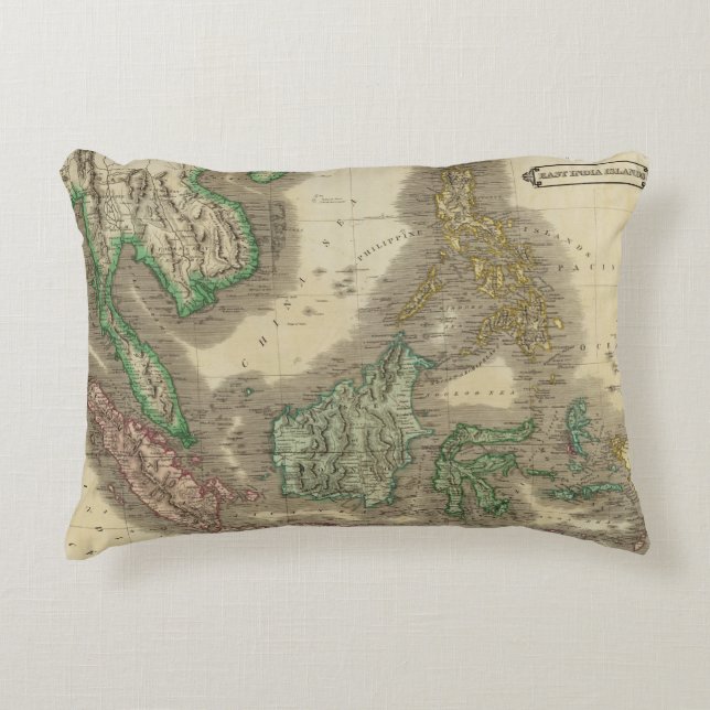 Cojín Decorativo Islas de E la India (Anverso)