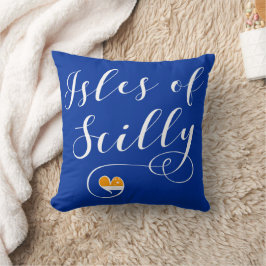 Cojín Decorativo Islas del Corazón de la Bandera Silenciosa