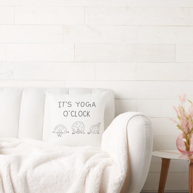 Cojín Decorativo It’s Yoga O’Clock Sheep (Sofá)