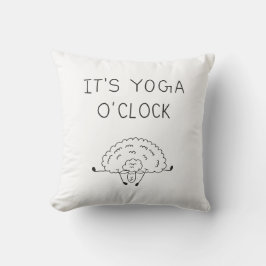 Cojín Decorativo It’s Yoga O’Clock Sheep