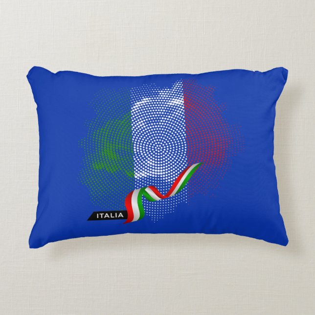 Cojín Decorativo Italian flag (Anverso)