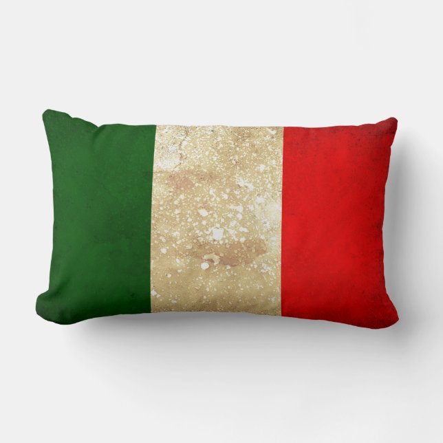 Cojín decorativo italiano del estilo del Grunge (Anverso)