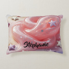 Cojín Decorativo It's a Slime Birthday Party For Girl’s Gift