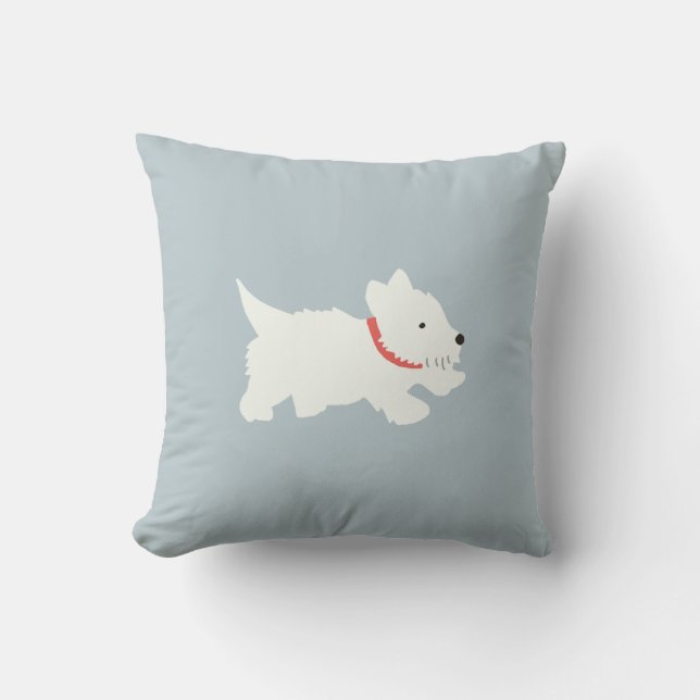 Cojín Decorativo Izzie El Westie (Anverso)