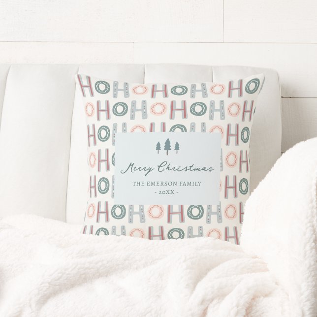 Cojín Decorativo Ja Ja Ja (Ho Ho Ho Throw Pillow
)