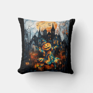 COJÍN DECORATIVO JACK LANTERN NO PUEDE ESPERAR A HALLOWEEN