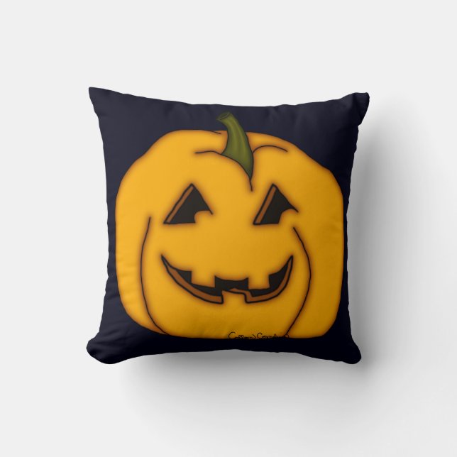 Cojín Decorativo Jack o' Lantern 3 (Anverso)