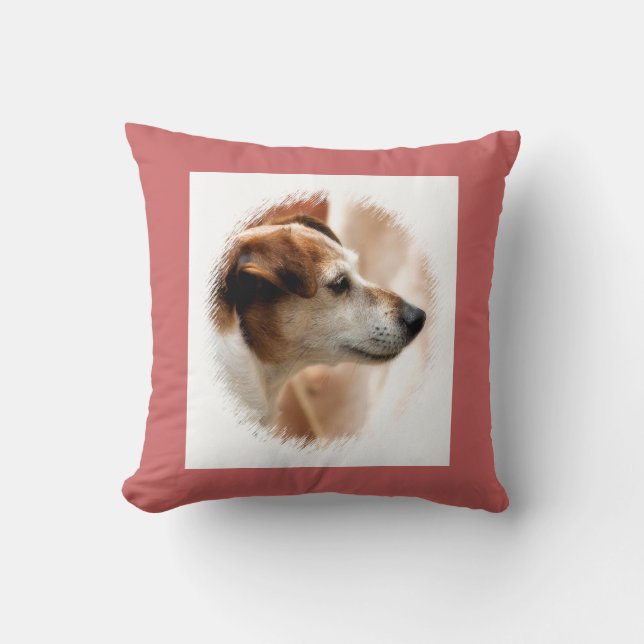 COJÍN DECORATIVO JACK RUSSELL TERRIER DOG (Anverso)
