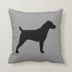 Cojín Decorativo Jack Russell Terrier Silhouette