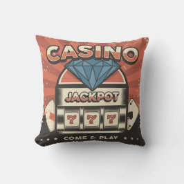 Cojín Decorativo Jackpot de POKER de amor