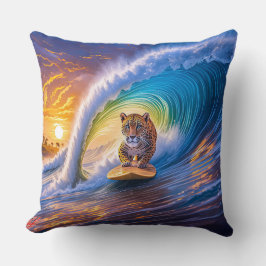 Cojín Decorativo Jag Viene A Través Del Diseño De Rich AMeN Gill