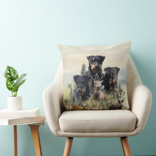 Cojín Decorativo Jagdterriers c. Renbrad Kennel