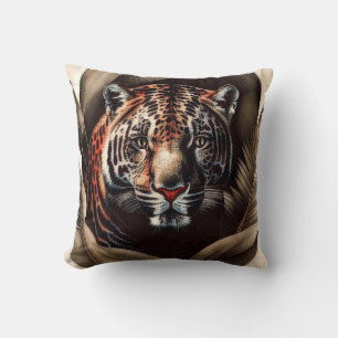 Cojín Decorativo Jaguar Majestuoso - Rey De La Selva