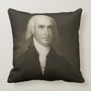Cojín Decorativo James Madison, 4to Presidente de los Estados