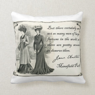 Cojín Decorativo Jane Austen: Mujeres bonitas