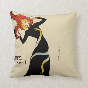 Cojín Decorativo Jane Avril LAUTREC REDUX Edition