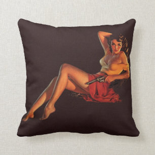 Cojín Decorativo Jane con el arma del estallido