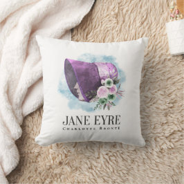 Cojín Decorativo Jane Eyre Bonnet Purple Bonnet y Flores