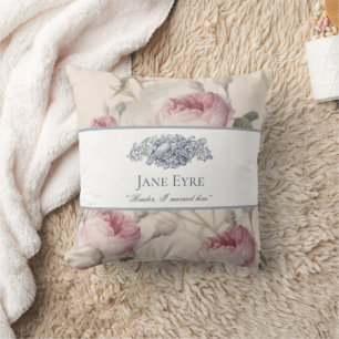 Cojín Decorativo Jane Eyre - Lector Que Me Casé Con Él - Doves Flor