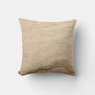 Cojín Decorativo Japandi simple negro y beige