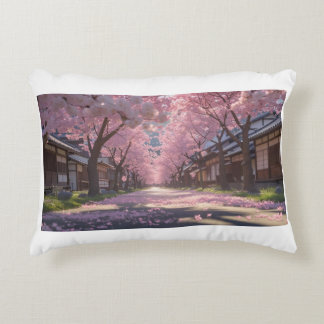 Cojín Decorativo Japanese Cherry Blossom Sakura Pillow - Day & Nigh