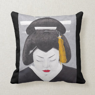 Cojín Decorativo Japanese Woman Cushion